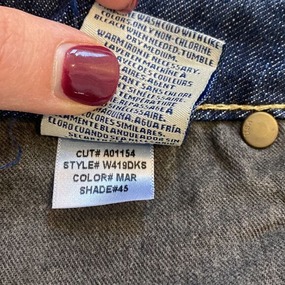 Sz 27 medium Wash Hudson Jeans cropped mid rise - Picture 8 of 8